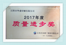質量進步獎